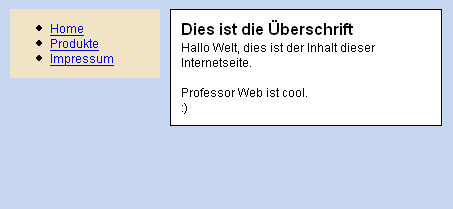 H1 Element wurde definiert