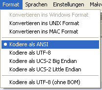 Zeichensatz